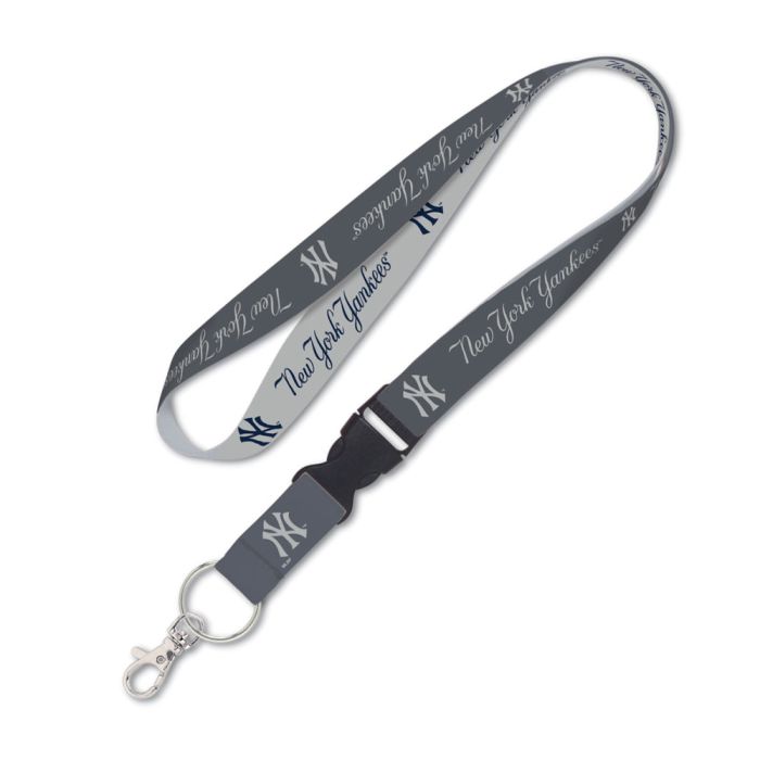 Wincraft New York Yankees MLB Gray Lanyard/Keychain – sickcrowns