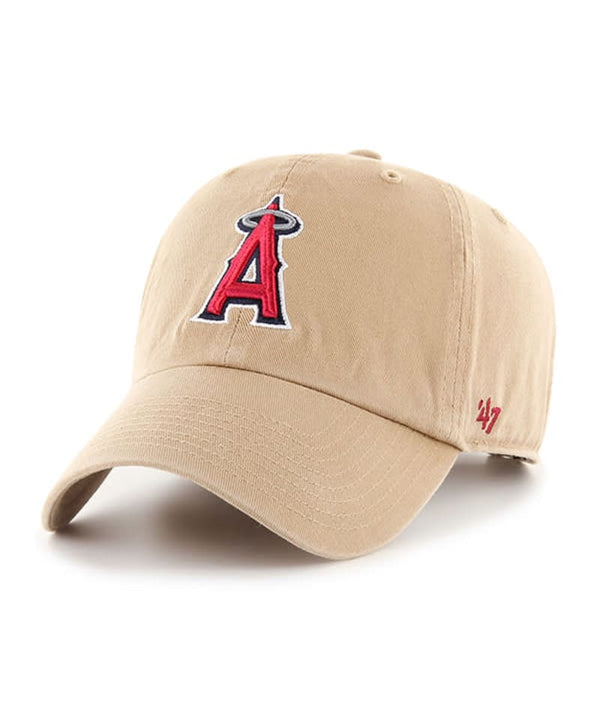 Los Angeles Angels '47 Clean Up Khaki Hat