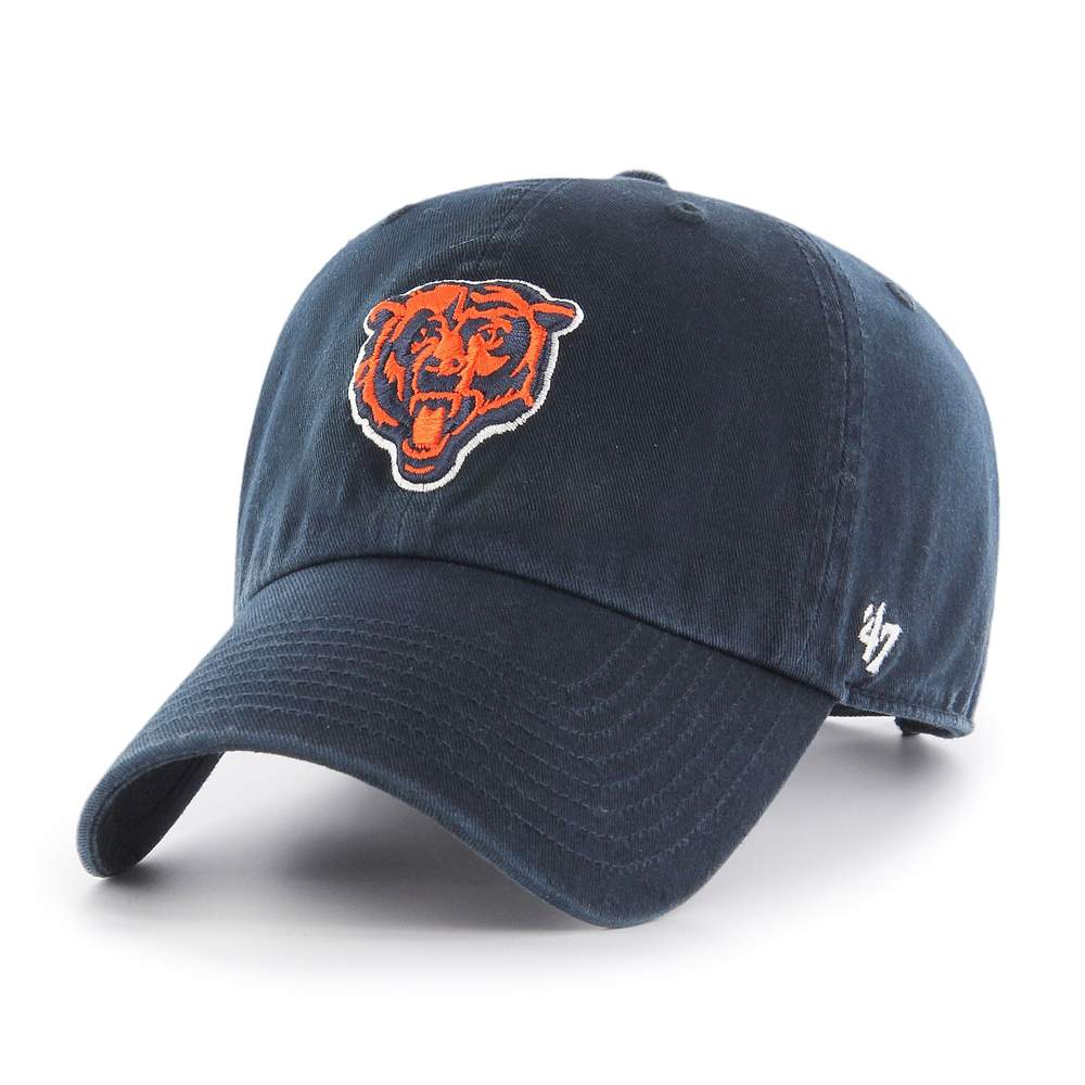 Chicago Bears 47 Brand Adjustable Strapback Clean Up Hat Cap NFL One S -  beyond exchange