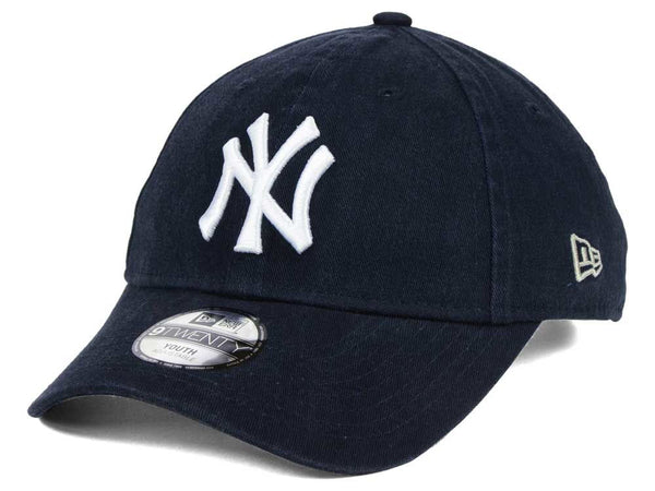 New Era New York Yankees MLB JR Core Classic OTC YOUTH 9TWENTY Strapback Hat Navy Blue