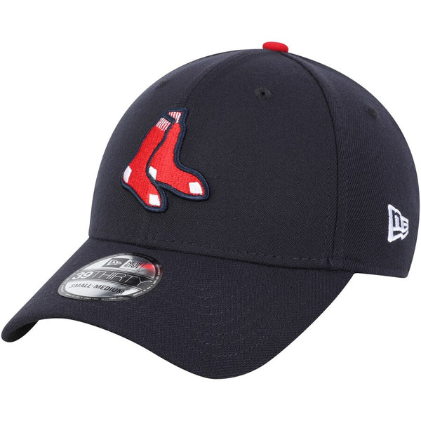 New Era Boston Red Sox Team Classic MLB 39THIRTY Stretch Fit Hat Navy Blue