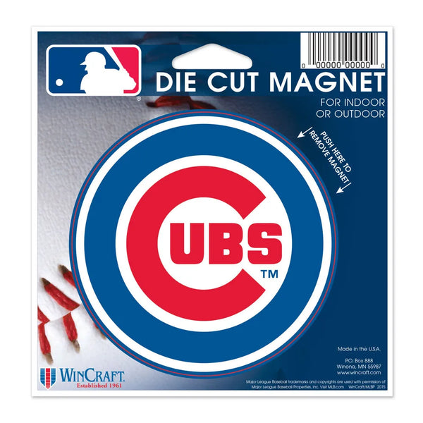 Chicago Cubs Wincraft 4.5" x 6" Die Cut Magnet