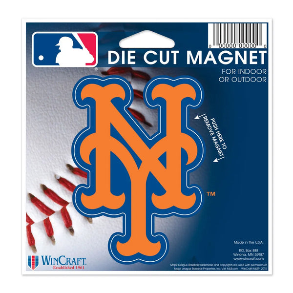 New York Mets Wincraft 4.5" x 6" Die Cut Magnet