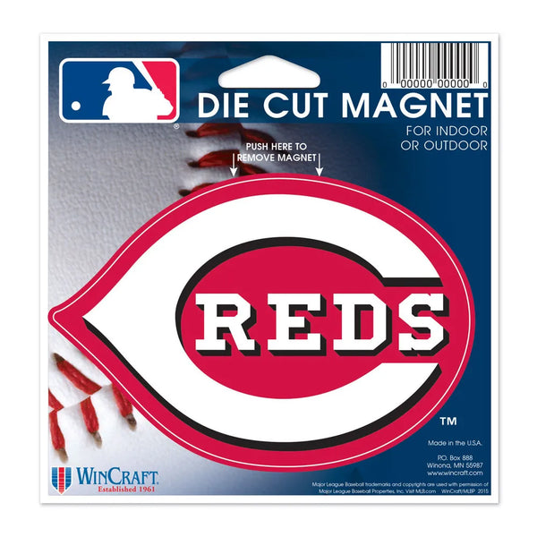 Cincinnati Reds Wincraft 4.5" x 6" Die Cut Magnet