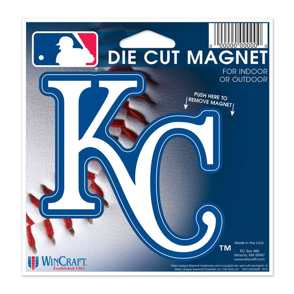 Kansas City Royals Wincraft 4.5" x 6" Die Cut Magnet