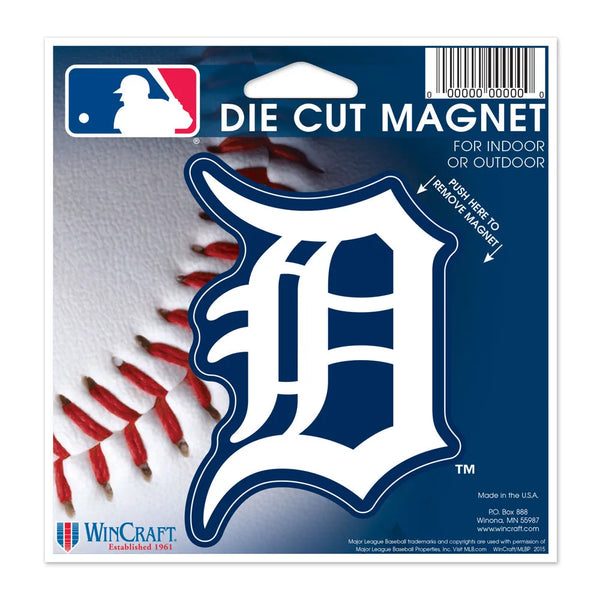 Detroit Tigers Wincraft 4.5" x 6" Die Cut Magnet