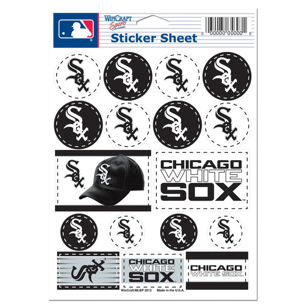 Chicago White Sox Wincraft 5" x 7" Vinyl Sticker Sheets