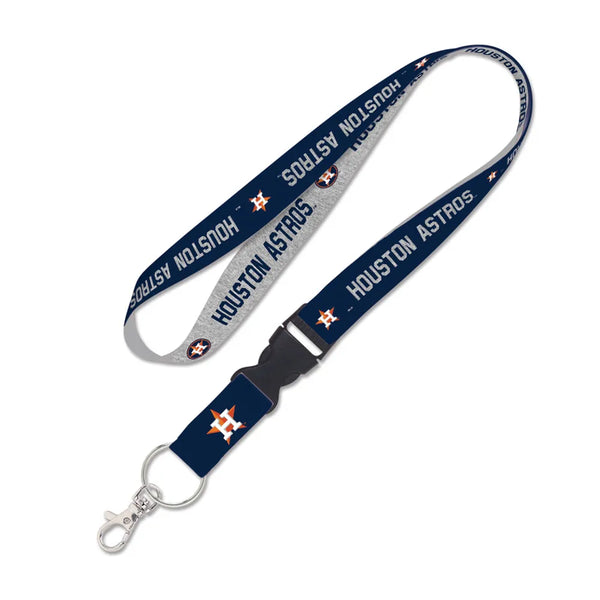 Houston Astros Heather Wincraft 1" Lanyard with Detachable Buckle