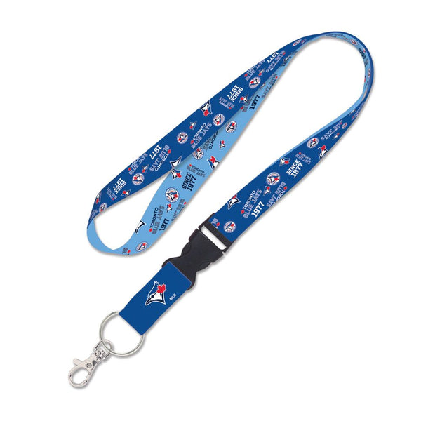 Toronto Blue Jays Wincraft 1" Scatter Lanyard with Detachable Buckle