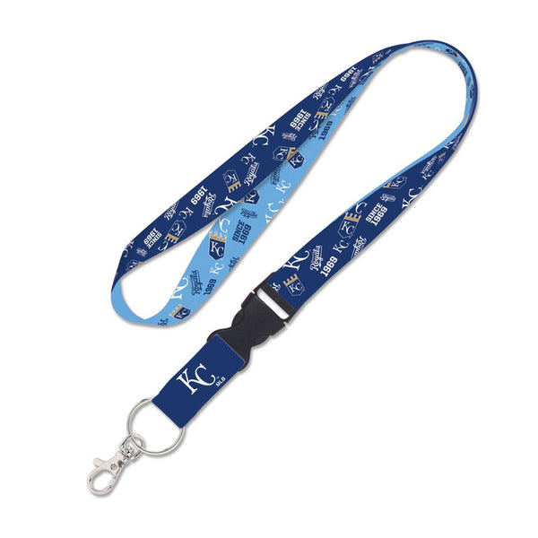 Kansas City Royals Wincraft 1" Scatter Lanyard with Detachable Buckle