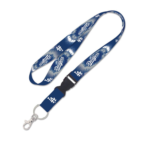 Los Angeles Dodgers Wincraft TDYE Lanyard with Detachable Buckle 1"