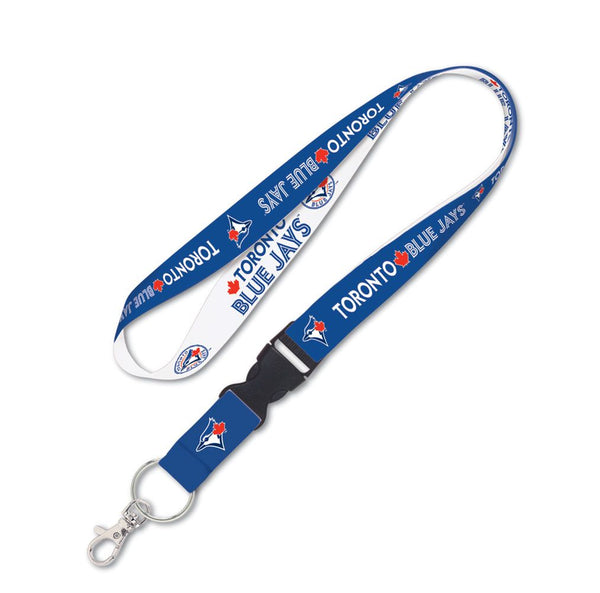 Toronto Blue Jays Wincraft 1" Royal Blue Lanyard with Detachable Buckle