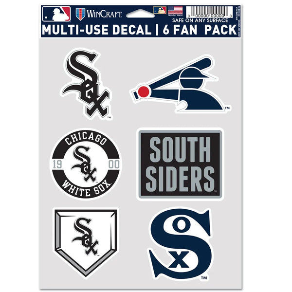 Chicago White Sox Wincraft Multi Use Decal (6 Pack)