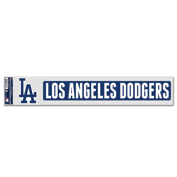 Los Angeles Dodgers Wincraft Multi Use Decal 3" x 17" (2 Pack)