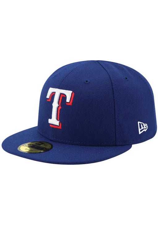 New Era Texas Rangers My First Authentic Collection Infant 59FIFTY Fitted Blue Hat
