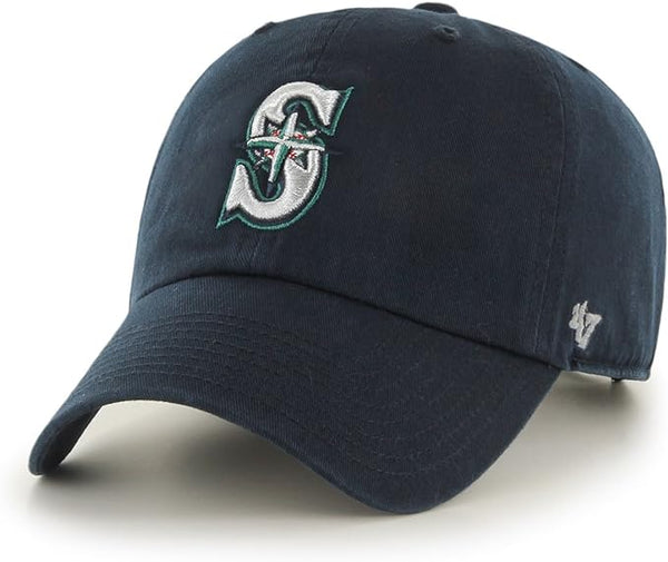 Seattle Mariners '47 Clean Up Navy Blue Hat