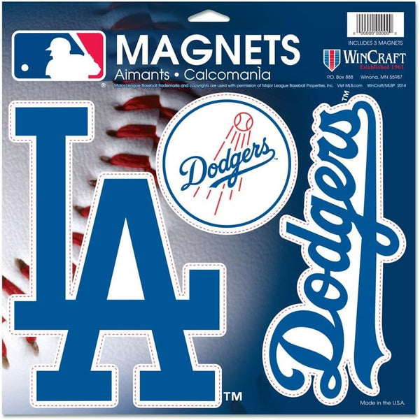 Los Angeles Dodgers Wincraft 11" x 11" Vinyl Magnet