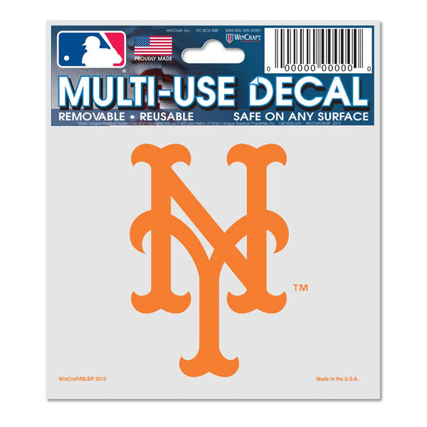 New York Mets Wincraft 3" x 4" Multi Use Decal