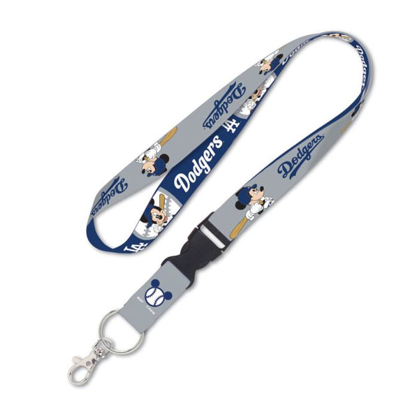 Los Angeles Dodgers Mickey Louse Wincraft Blue Lanyard