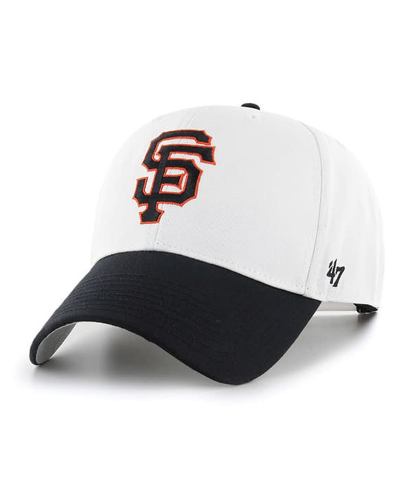 San Francisco Giants '47 Basic MVP Two Tone White Black Adjustable Hat