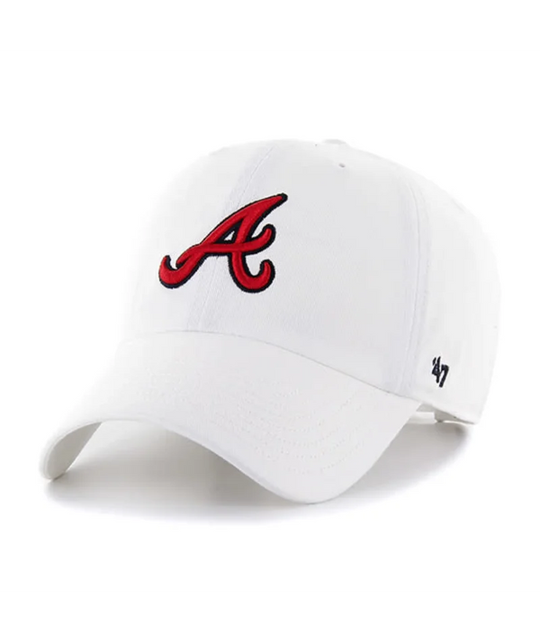 Atlanta Braves '47 Clean Up White Hat