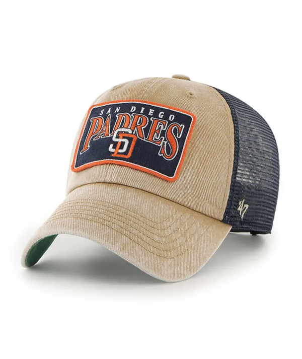 San Diego Padres Dial '47 Clean Up Khaki Hat