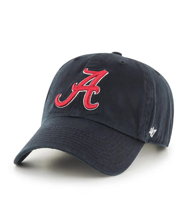 Alabama Crimson Tide '47 Clean Up Black Hat