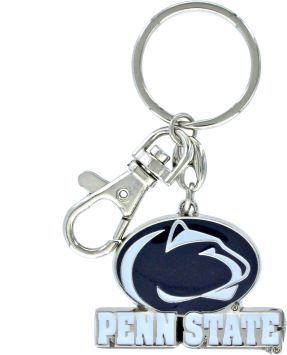 Aminco Penn State Nittany Lions Navy Blue Key Ring
