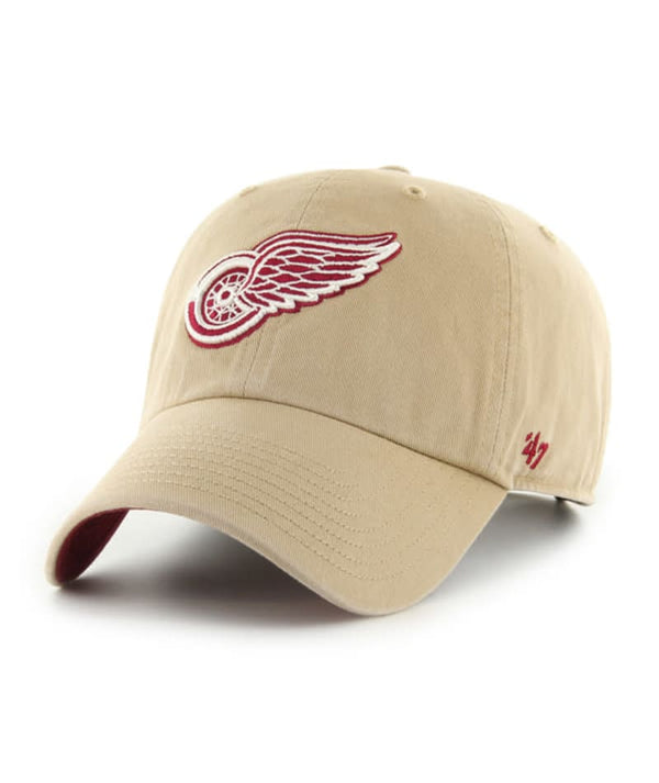 Detroit Red Wings '47 Ballpark Clean Up Khaki Hat