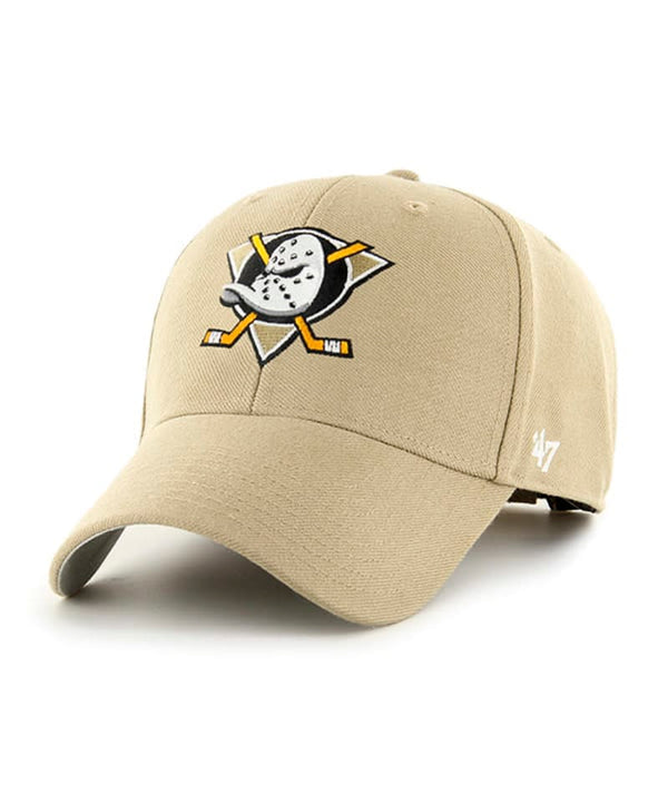 Anaheim Ducks Hat '47 MVP Adjustable Khaki Hat