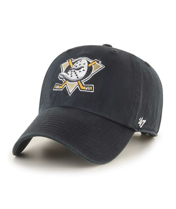 Anaheim Ducks '47 Clean Up Black Hat