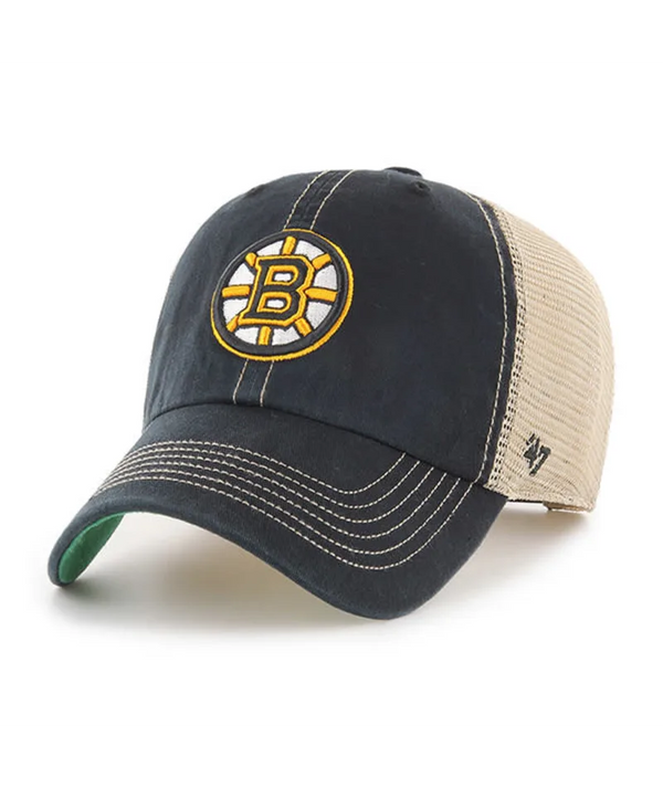 Boston Bruins Trawler '47 Clean Up Black Hat