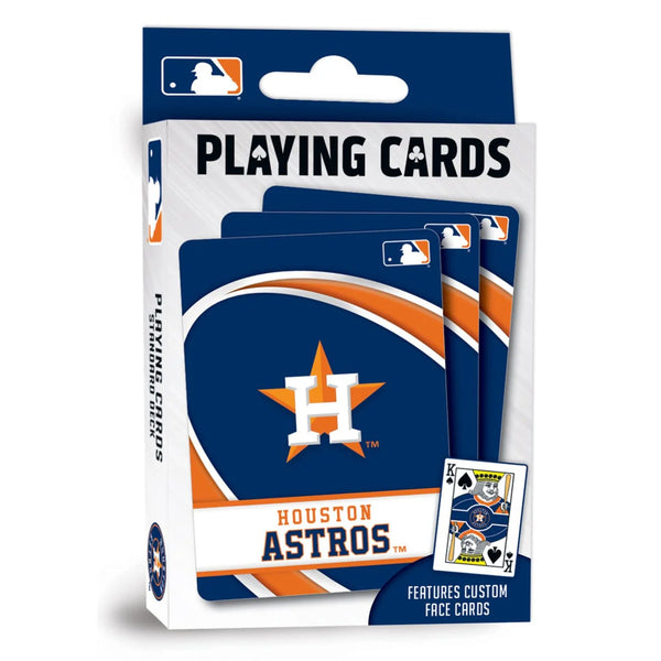 Houston Astros Masterpieces 54 Card Deck Playing Cards