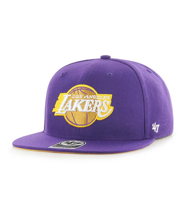 Los Angeles Lakers No Shot '47 Captain Purple Hat