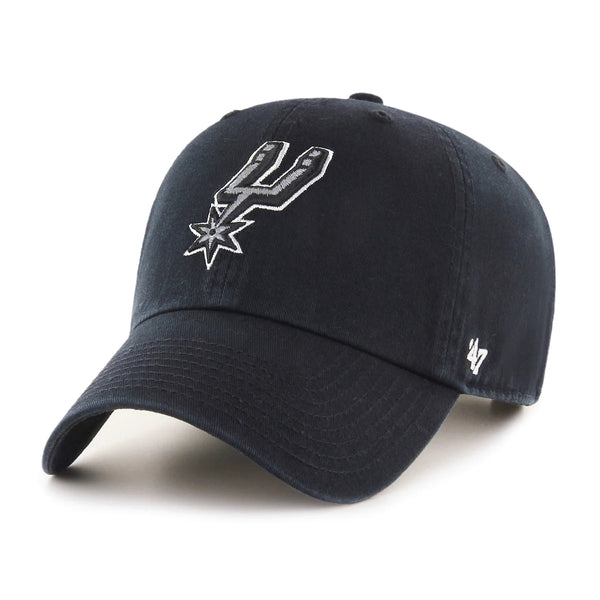 San Antonio Spurs '47 Clean Up Black Hat
