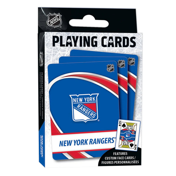 New York Rangers Masterpieces 54 Card Deck Playing Cards