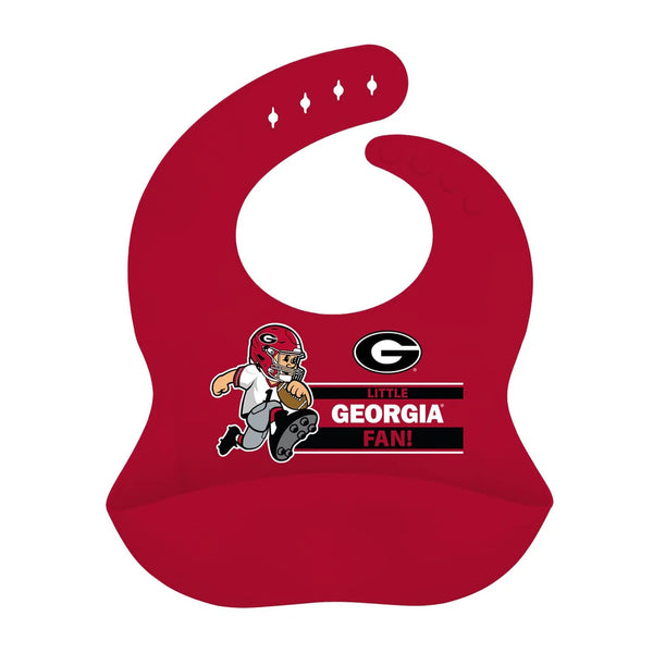 Georgia Bulldogs Baby Fanatic Silicone Bib