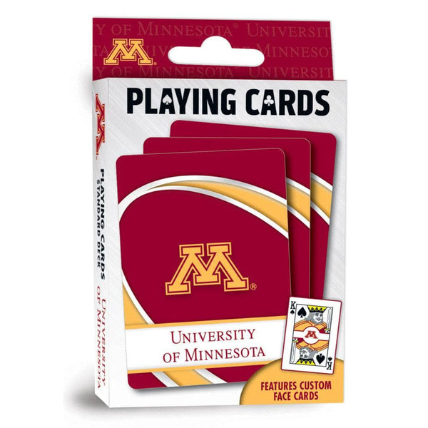 Minnesota Golden Gophers Masterpieces 54 Card Deck Playing Cards