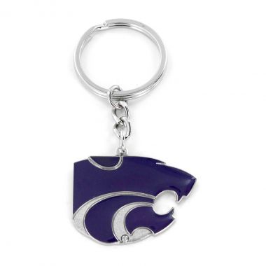 Kansas State Wildcats Aminco Heavyweight Purple Key Ring