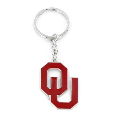 Oklahoma Sooners Aminco Heavyweight Key Ring