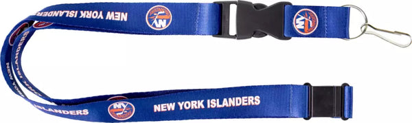 Wincraft New York Islanders NHL Authentic Lanyard with Detachable Buckle Blue