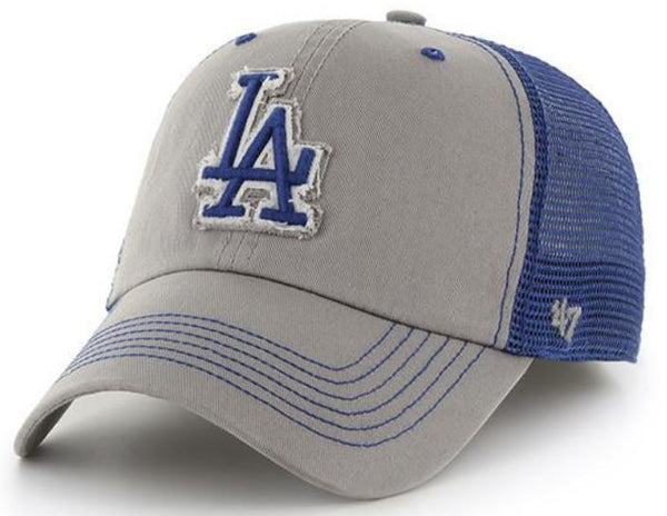 '47 Los Angeles Dodgers Taylor Closer Stretch Fit Hat Gray