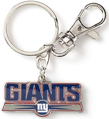 Aminco New York Giants NFL Die Struck Blue Keychain