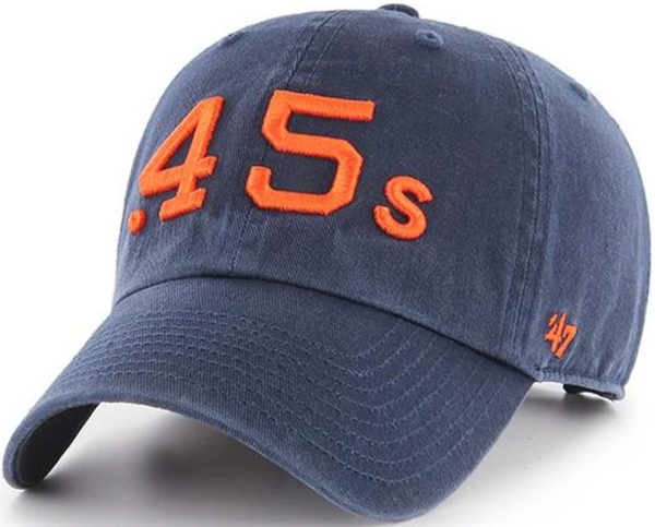 '47 Brand Houston Astros MLB Cooperstown Clean Up Strapback Hat Navy Blue