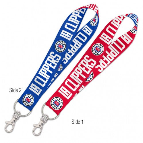 Wincraft Los Angeles Clippers NBA Authentic Wristlet Keystrap Ring Red White Blue
