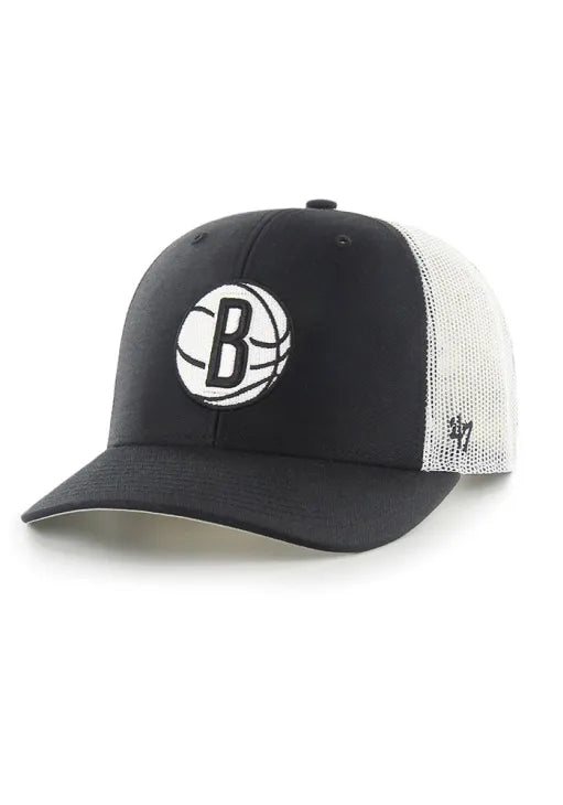 Brooklyn Nets '47 Trucker Black Hat