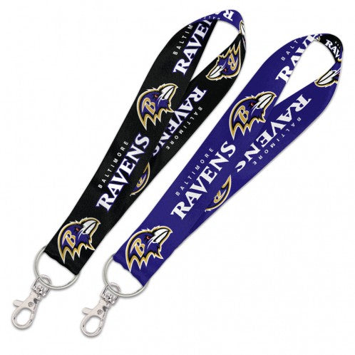 Wincraft  Baltimore Ravens NFL Authentic Wristlet Keystrap Ring Navy Black Purple
