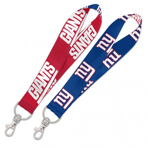 Wincraft New York Giants NFL Authentic Wristlet Keystrap Ring Blue Red