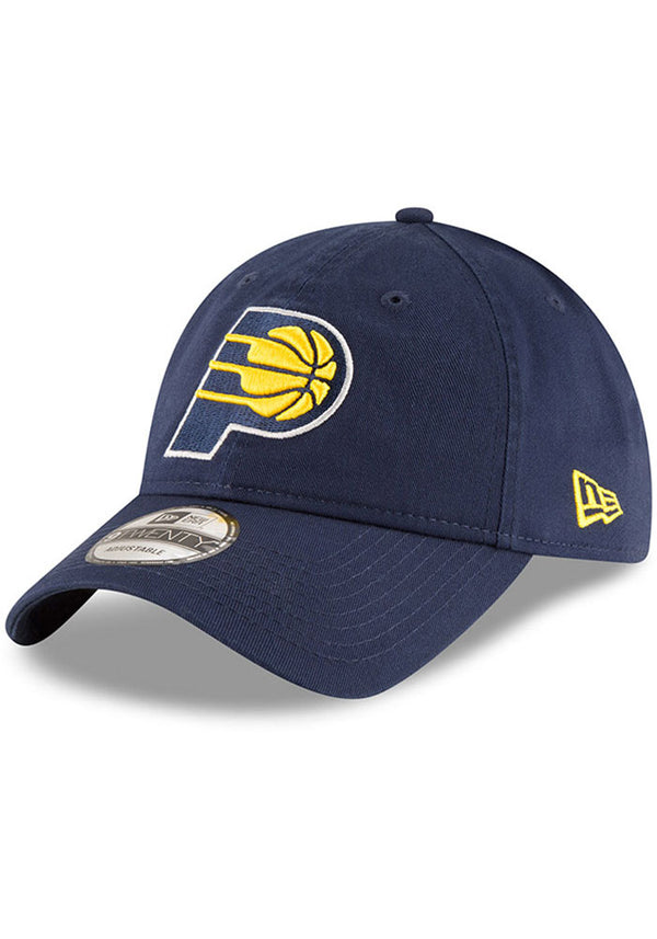 New Era Indiana Pacers NBA Core Classic TW 9TWENTY Strapback Hat Navy Blue