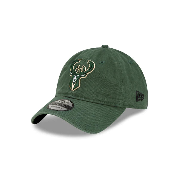 New Era Milwaukee Bucks NBA Core Classic TW 9TWENTY Strapback Hat Green